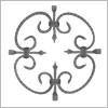 Wrought Iron Rosettes manufacturers suppliers exporters in India Ludhiana Punjab