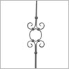 Wrought Iron Fish Tail Panels manufacturers suppliers exporters in India Ludhiana Punjab