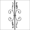 Wrought Iron Leaf Panels manufacturers suppliers exporters in India Ludhiana Punjab