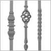 Newel Posts for Starting of Stairs case manufacturers suppliers exporters in India Ludhiana Punjab