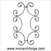 Wrought Iron Hardware Gate Grill Parts Fencing Railing Components manufacturers exporters in India Punjab Ludhiana